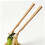 Hilarious Foot Design Chopsticks With Straw Feature-2 pairs 8