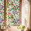Rainbow Window Privacy Film,Decorative Window-43x100cm XCBL157 9