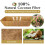 2Lots Breathable Coconuts Husk Liners Perfect For-24 inches 3