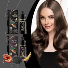 (black) Color Care Hair Shampoo, Herbal Mild Soft, Color-Safe Hair Care