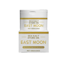 New model East Moon Men's Hair Salt Setting Gel Moisturizing Gloss Natural Fluffy Men's Styling Care