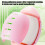 Efficient Travel Lint Roller Strong Adhesive Surfaces Home-Pink 11