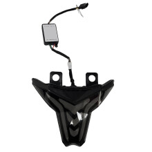 Rear Taillight RGB Control APP Colorful Flow Turn Signal Seven-Color Light for ZX4R ZX6R Z1000 NINJA400/250