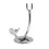Convenient Manual Razors Stand in Unique Silver Finish-Black 11