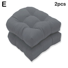 Tufted Chair Pad Seat Cushions Soft Thickened 48x48cm Outdoor Lot O0