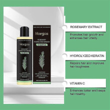 (3box) 1-3x Tgideas Rosemary Anti-Hair Loss Shampoo, Boost Hair Growth, Control Oil & Dandruff, Soothe Scalp Irritation & Restore Shine
