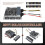 600W Step-Down MPPT Solar Charging Controller 10-30V/17-85V Output Solar Intelligent Temperature Recharging Controller 8