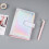 A6-Notizbuch mit 8 Ordnertaschen und 6 Löchern MultiColor 6