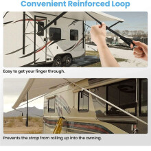 RV Awning Pull Straps,Upgraded RV Awning Parts Pull Down Straps Fits for RV/Travel Trailer/ Awning