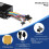 36V 48V 52V E-Bike Controller 35A 1000W/1500W Three Mode Sine Wave Controller for Electric Bicycle Ebike E-Scooter 1