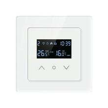 Tuya WiFi Termostato Inteligente Controlador de Temperatura Ambiente Doméstico Display LCD Digital Aquecimento de Piso de Água 3A