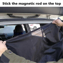 (ONE, C) 1pcs Magnetic Tailgate Screen Trunk Ventilation Screen For Suv Mpv Sedan J9b0 Mosquitoes Van And Uv Rays Prevent To