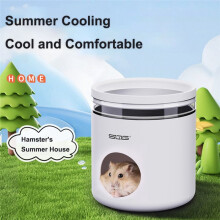 SQG Hamster Ice House Greenhouse Summer Coolness and Cooling Artifact Small Pet Summer Shelter Evacuation House