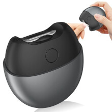 Electric Automatic Nail Clipper with Light, 2 Speeds, Magnetic Cover, Nail Scraps Storage,for Kids, Adult, Seniors, Men