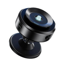 (1pcs, Black) Intelligent Car Mount Mobile Phone Magnetic Black Technology Universal Adsorption Vacuum Bracket Adsorption Stable