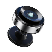 (1pcs, Silvery) Intelligent Car Mount Mobile Phone Magnetic Black Technology Universal Adsorption Vacuum Bracket Adsorption Stable