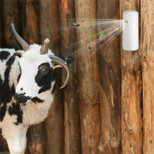 2 Stuks Automatische Luchtverfrisser Spray Dispenser voor Wandmontage, Vliegen, Muggen, Vliegende Insectenbestrijding, Gedoseerd