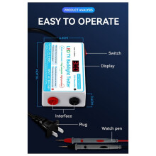 Upgrade LED-Lamp TV-Achtergrondverlichtingstester Multifunctionele LED-Strips Kralen Testtool Meetinstrumenten EU-Stekker