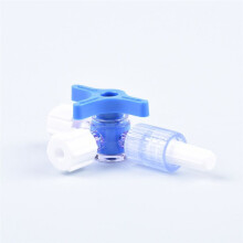 Pet Medical Sterile 3 Way Tube Connector Stopcock with Luer Lock,Three Way Stopcock for Hospital,Luer Stopcocks 3-Way