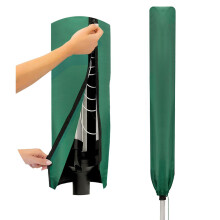 Waterproof Rotary Clothesline Cover for Garden Dryer and Laundry Airer, 16 x 16 x 165 cm, Green