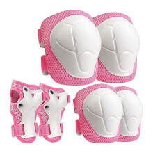 Kids Protective Gear Set Knee and Elbow Pads with Wrist Guards for Skating Cycling Bike Roller Scooter