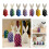 3D Printed Easter Rabbit Stress Relief Toy In Multiple-Red blue 3