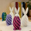 3D Printed Easter Rabbit Stress Relief Toy In Multiple-Red blue 10