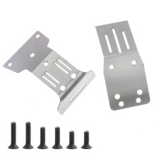 RC Car Upgrade Front and Rear Bottom Guard Plates of the Frame Kit for 1/10 Fighter NXGEN DT04 RC Car Accessories