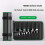 Roll Up Tool Pouch Magazine Mini Foldable Pocket-16 plug 11