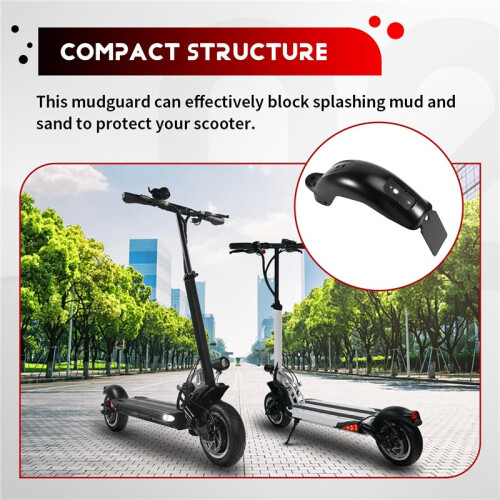 Electric Scooter Rear Mudguard for DUCAT for  for Pro II Mudguard Support Shockproof Protection E-Scooter Accessory 2
