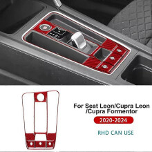 (RedB) Reliable Performance Sleek Top Grade Carbon Fiber Full Interior Kit Cover Trim Sticker For Seat Leon 2020-2024 Ergonomic