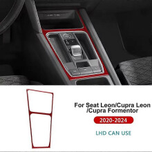 (RedC) Reliable Performance Sleek Top Grade Carbon Fiber Full Interior Kit Cover Trim Sticker For Seat Leon 2020-2024 Ergonomic