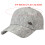 Comfortable Breathable Dad Hat Sunproof Fabric Baseball-Brown 4