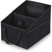 (1pcs, Black) Car Organizers and Storage,Car Trunk Organizer with 2 Pocket Multi Compartment Box Vehicle Accessories for Car Accessories