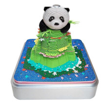 Block 3D Notepad 3D Calendar 2025 Panda Memo Pad 3D Sticky Note Carving Paper Gifts 3D Blocks Note Model