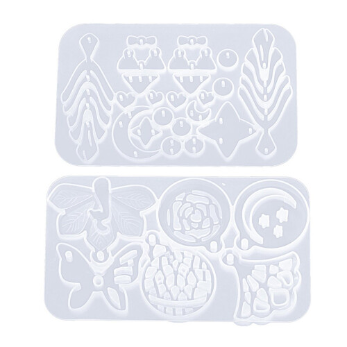 Sturdy Silicone Accessories Mold For DIY Earrings With-3 styles 1