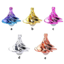 (rose gold) Decompression Pneumatic Gyro Type Wind Blowing for Spinning Stress for Anxiety ReliefToy
