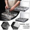 (8 compartments, Argentato.) 6/8 Compartments Stainless Steel Condiment Container W/Lid Kitchen Storage Box 2