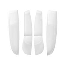 (one size, 4 piece set white) Car Storage Box Door Slot Storage Box New H4 Z8Q6 B1J2 C5R3 M9U7 V9G8 S8W5