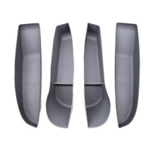 (one size, 4 piece set gray) Car Storage Box Door Slot Storage Box New H4 Z8Q6 B1J2 C5R3 M9U7 V9G8 S8W5