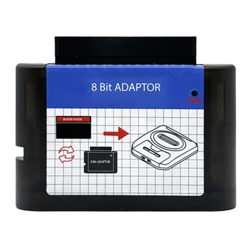 Per Adattatore di Gioco Convertitore Master System MS A MD per  Mega Drive I/II Console di Gioco Video 8-16-Bit Accessori per Gioco