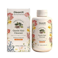 Gentle Herbal Hair Cleanser - Reetha & Argan Oil Shampoo with Soapberry & Flaxseed | Paraben & Sulfate Free | Natural, Nourishing Hair Care | 100ml
