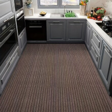 (Brown Stripes, 60cmx90cm) A Large Striped Carpet Suitable for The Kitchen, Living Room, Entrance, Hallway, And Bedroom.