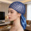 Foldable Silk Bonnet Reversible Satined Bonnet Skull Hat-Black 10