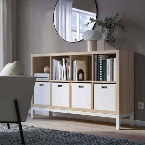 ikea KALLAX 8-Cube Unit with Underframe 147x94cm