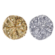 Modern Flashy Beret Headpiece For Performers-Gold silver