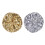 Modern Flashy Beret Headpiece For Performers-Gold silver 1