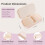 Cornstarch-Tapper Box for Polymer Clay, Leak-Proof Snap-Lock Powder Container, Non-Stick Tool for Polymer Clay Cutters 6