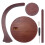 1 Set Rotatable Wooden Spool Holder with High-Performance Magnet - Hand-Woven Wool Thread Organizer - Crochet 9