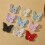 Accessoires de couture de papillon brodés à 2-Violet clair 7